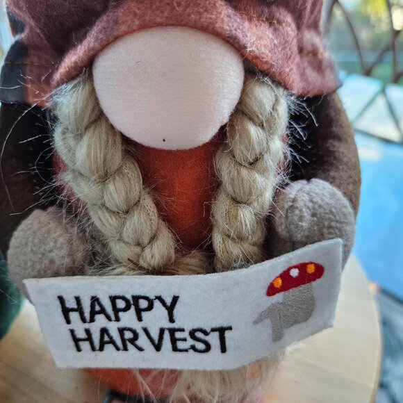 Two Linden Street Autumn Gnomes Shelf Sitters. NWT - Picture 4 of 8